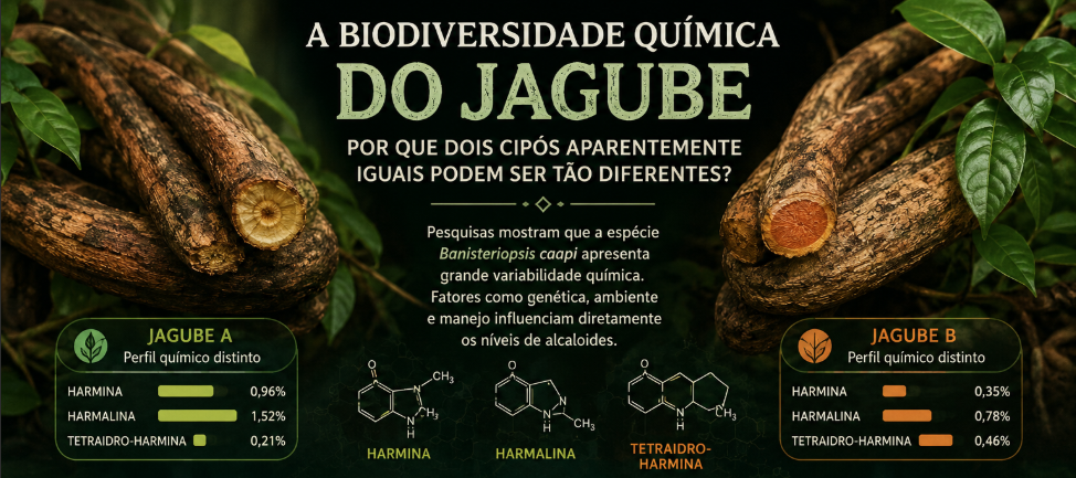 A Biodiversidade Química do Jagube